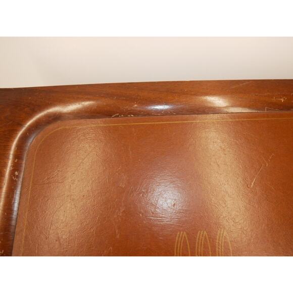 Vintage MCM Toastmaster Molded Wood Serving Tray "Toast N Jam" McGraw Electric - Picture 9 of 15